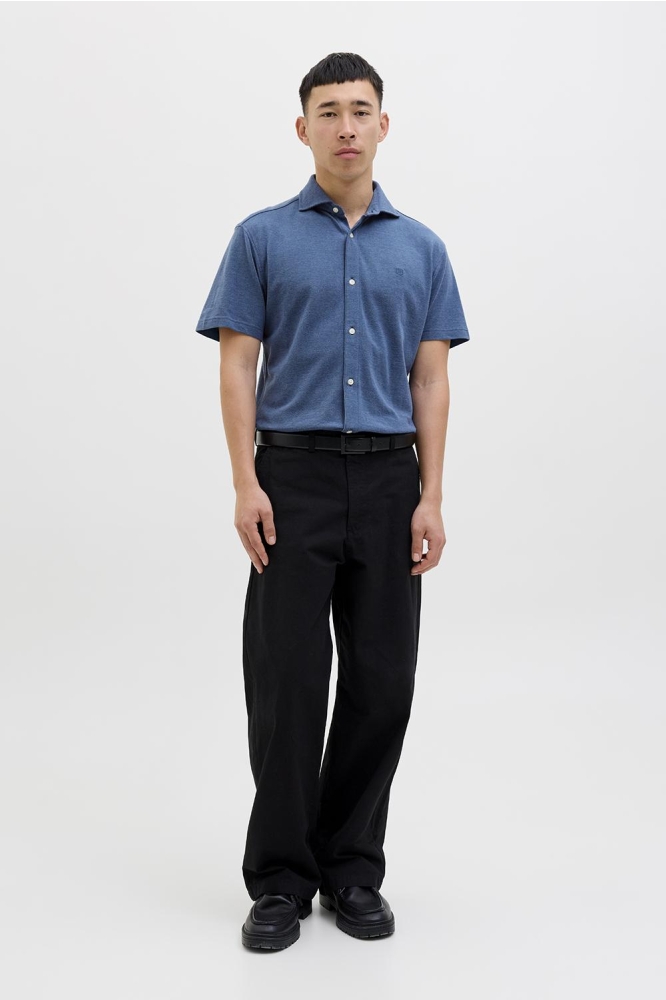 JPRBLALANCE PIQUE S/S SHIRT SMU 12275652 TWILIGHT BLUE